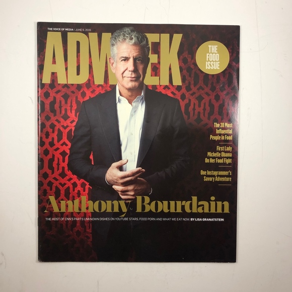 Anthony Bourdain Adweek People Magazines